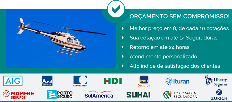 Cotação Seguro Para Aeronave