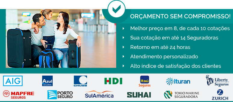 Cotação Seguro Viagem